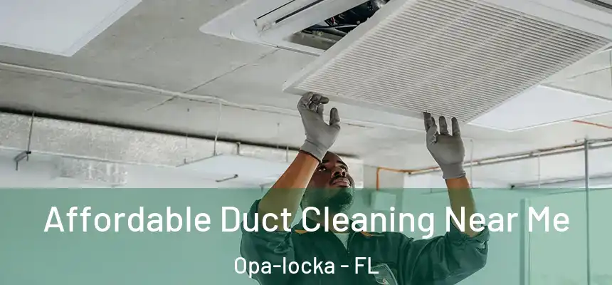 Affordable Duct Cleaning Near Me Opa-locka - FL