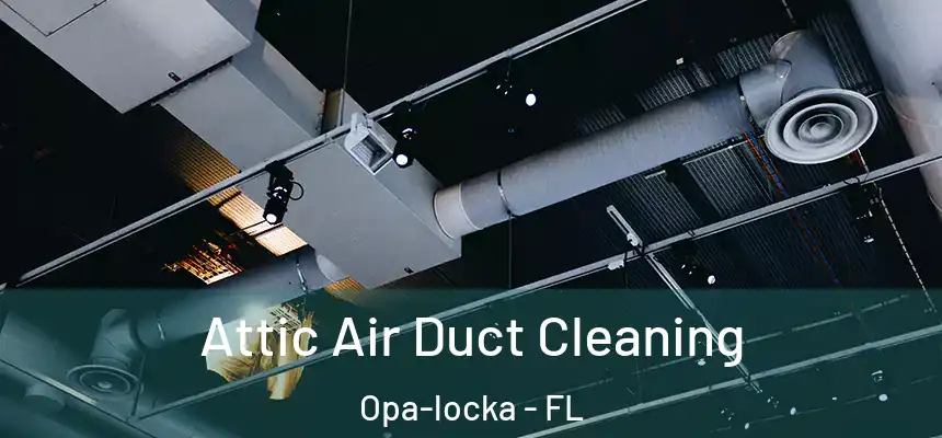Attic Air Duct Cleaning Opa-locka - FL