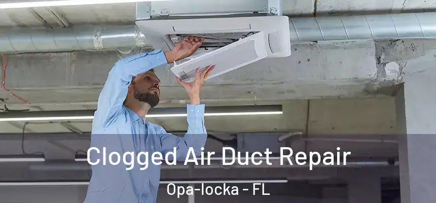 Clogged Air Duct Repair Opa-locka - FL