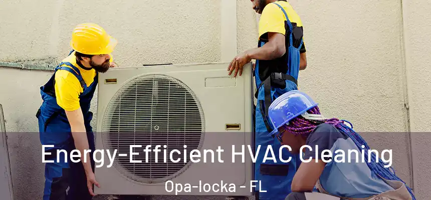 Energy-Efficient HVAC Cleaning Opa-locka - FL