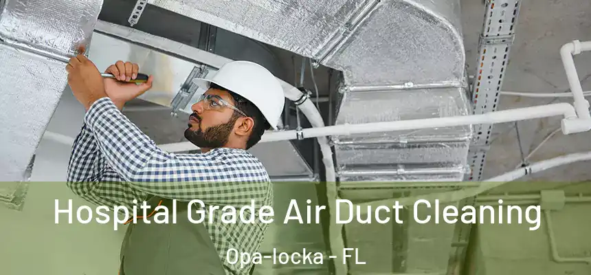 Hospital Grade Air Duct Cleaning Opa-locka - FL