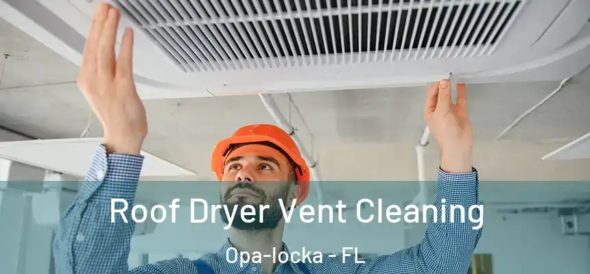 Roof Dryer Vent Cleaning Opa-locka - FL