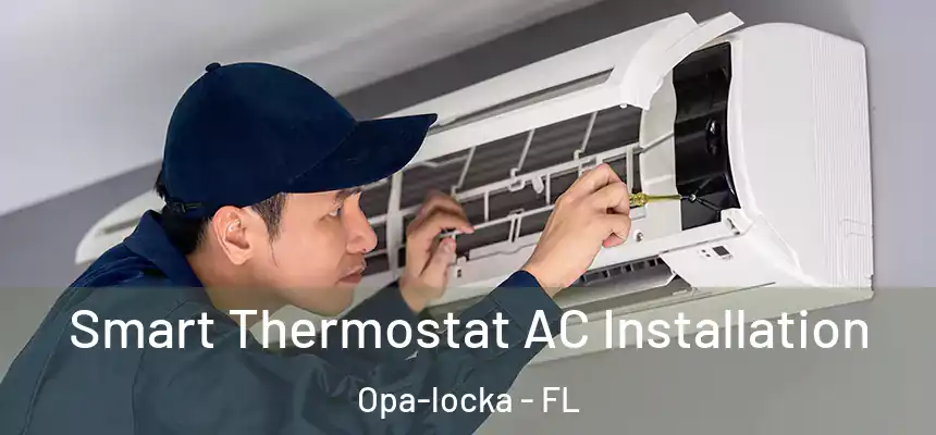 Smart Thermostat AC Installation Opa-locka - FL